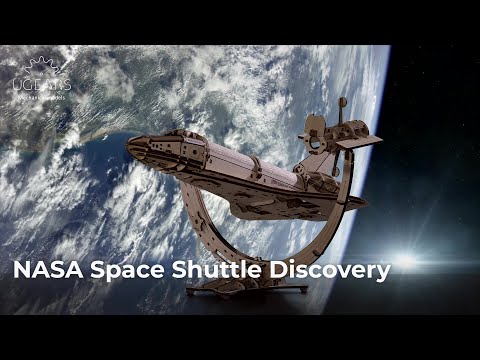 UGears NASA Space Shuttle Discovery - 315 Pieces (Medium) UGR70227