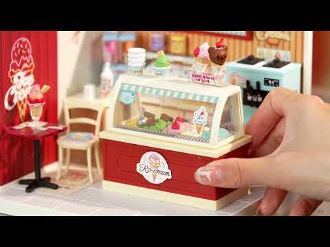 Rolife Super Creator Miniature House- Flavorful Ice Cream DW018B