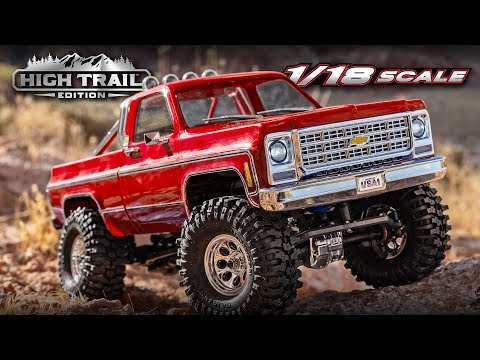 Traxxas 1/18 TRX-4M Chevrolet K10 High Trail Truck - Black TRA97064-1BLACK