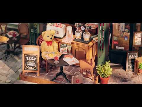 Rolife Tipsy Restaurant DIY Minature House Kit DG167