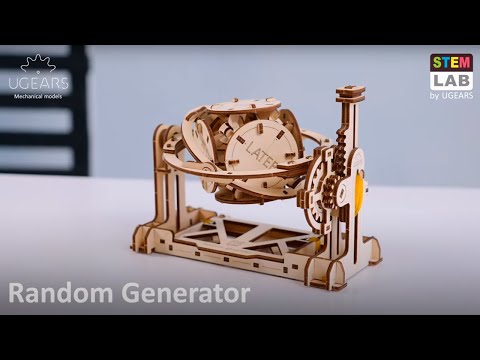 UGears STEM LAB Random Generator - 160 Pieces