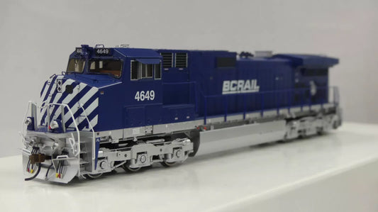 (DCC/Sound) Athearn Genesis HO Scale Diesel Dash 9-44CW BC Rail #4649