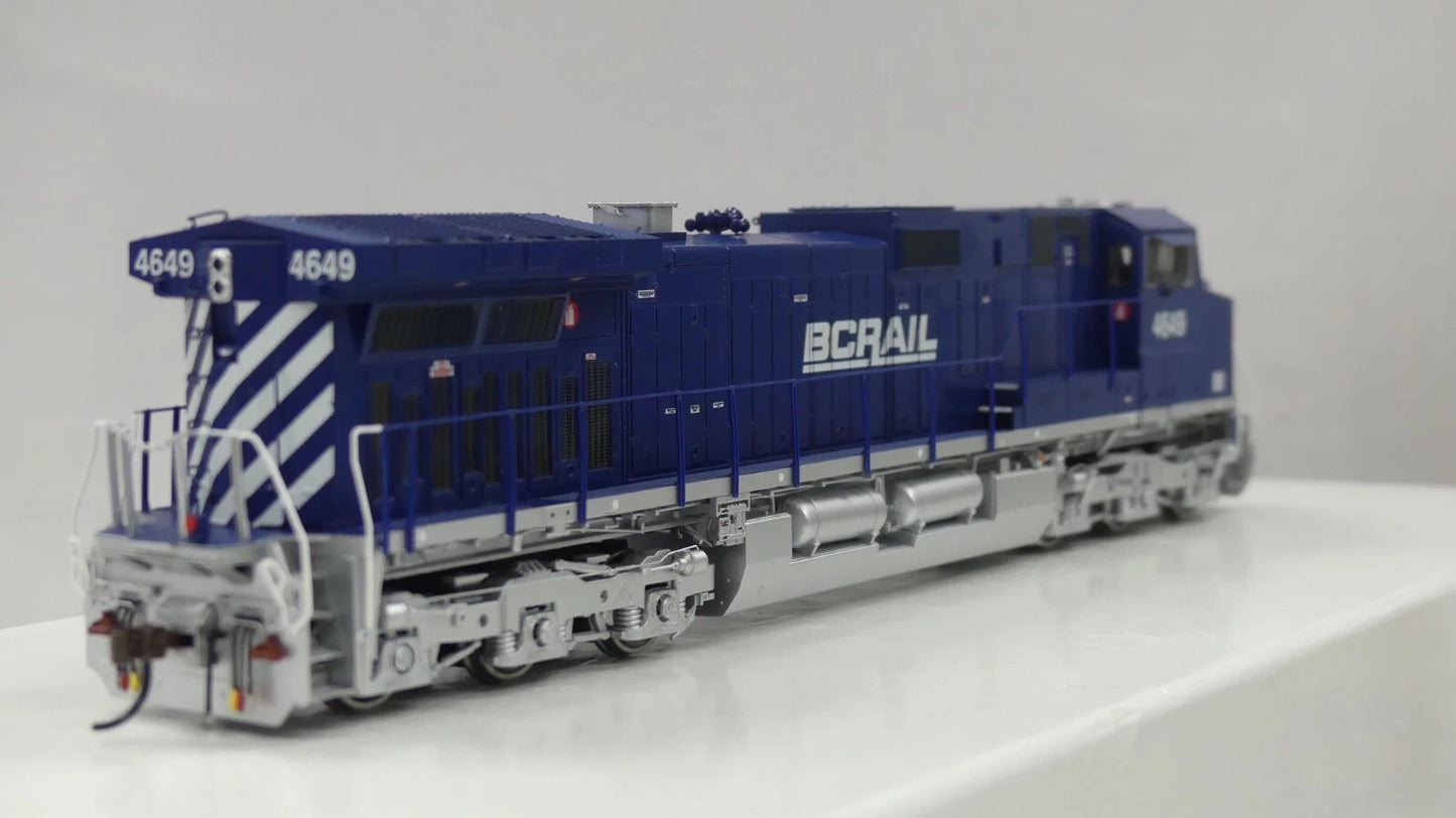 (DCC/Sound) Athearn Genesis HO Scale Diesel Dash 9-44CW BC Rail #4649