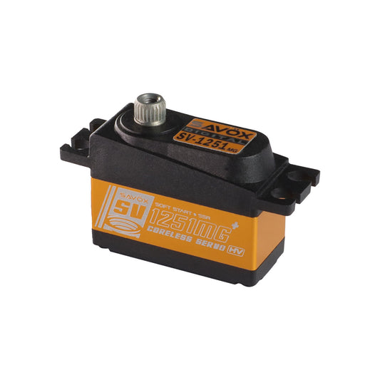 Low Profile Digital Servo with Soft Start, 0.085sec / 138.9oz @ 8.4v SAVSV1251MGP