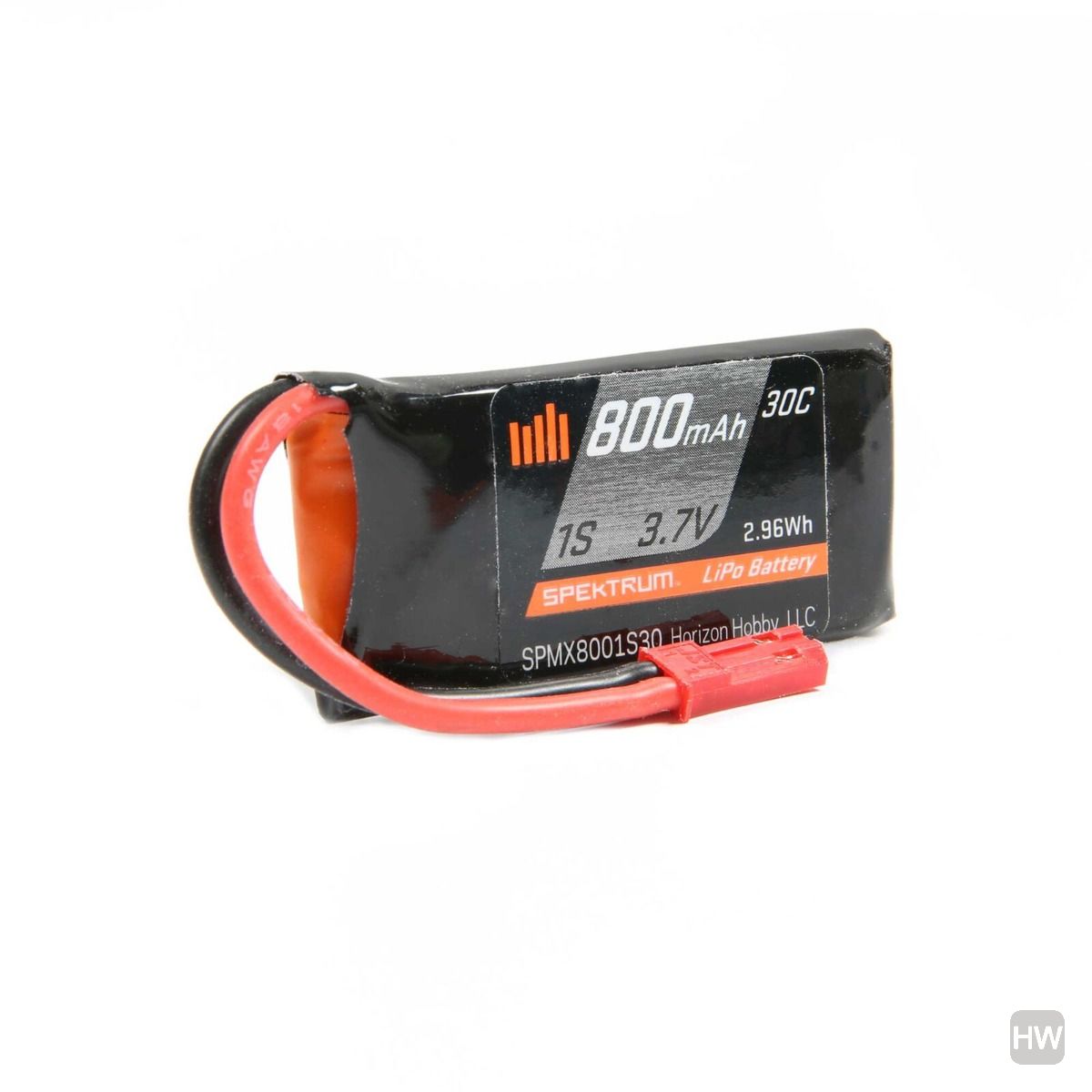 3.7v 800mAh LiPo 30C JST SPMX8001S30