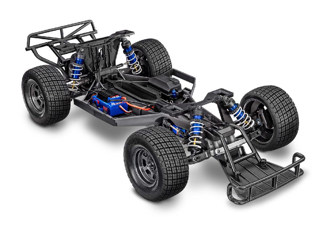 Traxxas Slash Modified 1/10 BL-2S with Clipless Body - Blue TRA104354-74BLUE