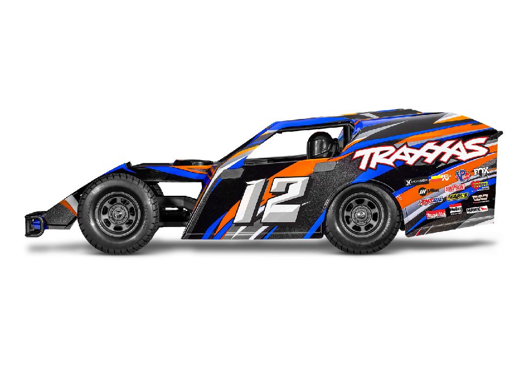 Traxxas Slash Modified 1/10 BL-2S with Clipless Body - Blue TRA104354-74BLUE