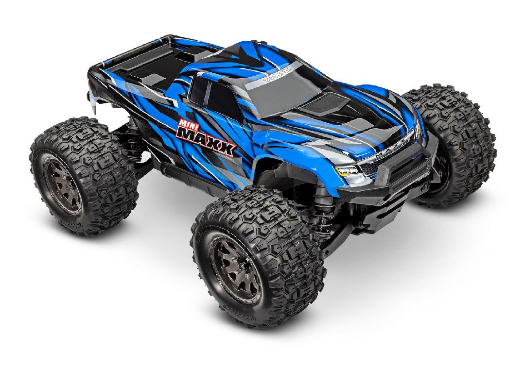 Traxxas Mini Maxx BL-2S - Blue TRA107154-1BLUE