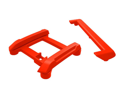 Traxxas Skid plate (roof)(red)(for #10711 body) TRA10717-RED