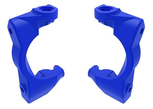 Traxxas Caster blocks (c-hubs), left & right (blue) TRA10732-BLUE