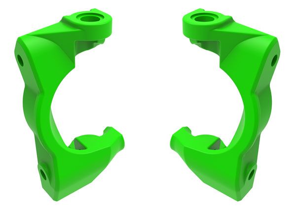 Traxxas Caster blocks (c-hubs), left & right (green) TRA10732-GRN