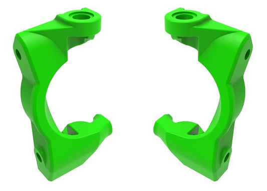 Traxxas Caster blocks (c-hubs), left & right (green) TRA10732-GRN