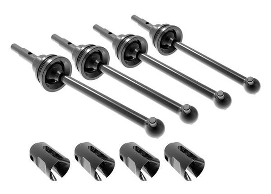 Traxxas Driveshafts, steel constant-velocity (assembled)