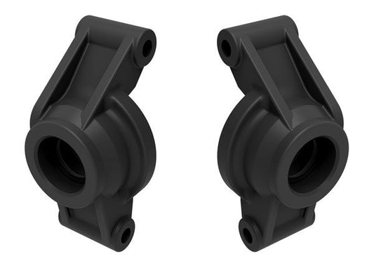 Traxxas Carriers, stub axle (black) (rear) (left & right) TRA10752-BLK