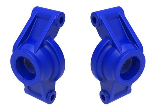 Traxxas Carriers, stub axle (blue) (rear) (left & right) TRA10752-BLUE