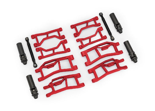 Traxxas Suspension kit, Mini Maxx WideMaxx, red TRA10790-RED