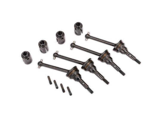 Traxxas Driveshafts steel constant-velocity narrow assembled (4)+ TRA10850X