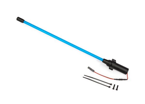 Traxxas Whip light, LED (assembled) (1), Blue TRA10992-BLUE