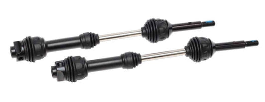 TRA1951R Traxxas Driveshafts, rear, steel-spline constant-velocity (complete assembly) (2) (fits 2WD Rustler/Stampede)