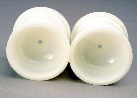 TRA1972 Traxxas 12mm Hex 2.2" Lite Rear Wheels (2) (White)