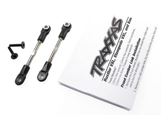 Traxxas 47mm Front Camber Link Turnbuckle Set (2) TRA2444