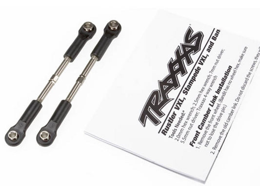 Traxxas Turnbuckles / Toe Links with Rod Ends, 55mm (2) TRA2445