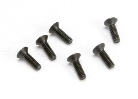 Traxxas 2.5X8mm Flat Head Screws (6) TRA2524