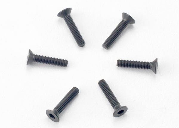 TRA2526 Traxxas 2.5X12mm Flat Head Screws (6)