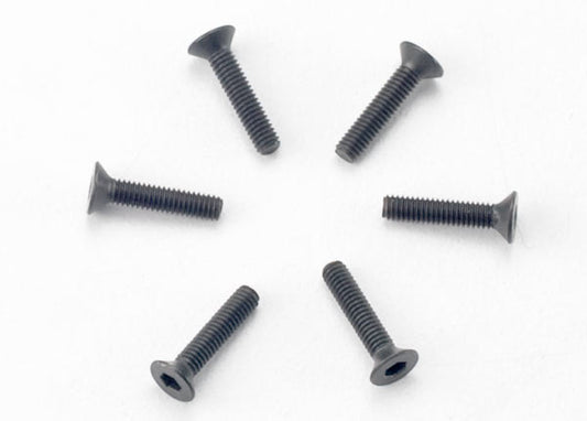 TRA2526 Traxxas 2.5X12mm Flat Head Screws (6)