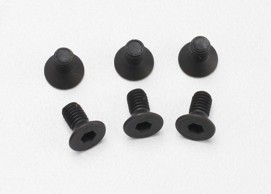 Traxxas 3x6mm Flat Head Machine Hex Screw (6) TRA2534