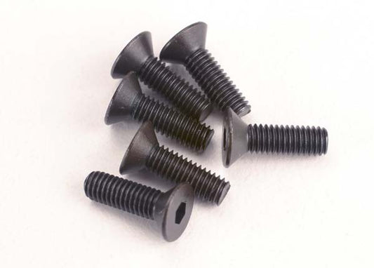 Traxxas 3X10mm Flat Head Screws (6) TRA2551