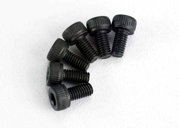 TRA2554 Traxxas 3X6mm Cap Head Screws (6)