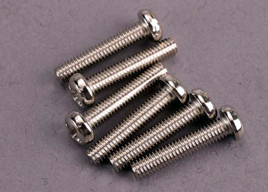 Traxxas 3x15mm Button Head Screws (6) TRA2563