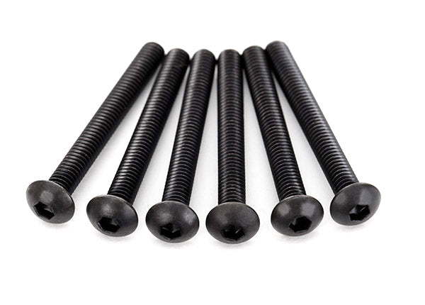 Traxxas Screws, 4x35mm button-head machine (hex drive) (6) TRA2595