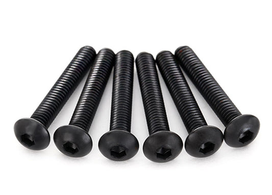 Traxxas Screws, 4x22mm button-head machine (hex drive) (6) TRA2597