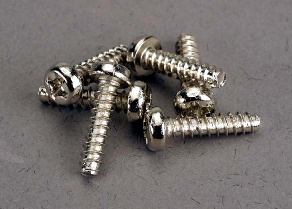 Traxxas 3x12mm Roundhead Screws (6) TRA2676
