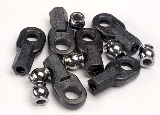 Traxxas Rod ends, long (6)/ hollow ball connectors (6) TRA2742