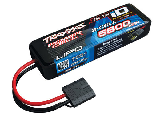 Traxxas 5800mAh 2S 7.4V 25C LiPo  TRA2843X