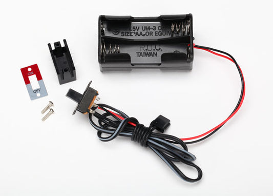 Traxxas 4-Cell Battery Holder w/Switch TRA3170X