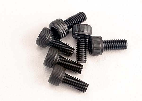 Traxxas 2.5x6mm Cap-Head Machine Hex Screws (6) TRA3215