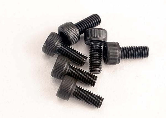 Traxxas 2.5x6mm Cap-Head Machine Hex Screws (6) TRA3215