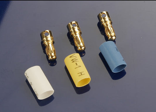 Traxxas 3.5mm Bullet Connectors (Male) (3) (VXL) TRA3342