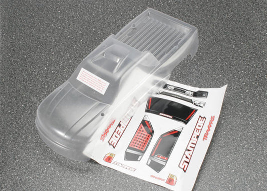 TRA3617 Traxxas Body, Stampede (clear, requires painting) (requires #3614 to mount)
