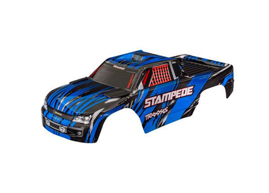 Traxxas Body, Stampede, blue (painted, for clipless mounting) TRA3620A-BLUE