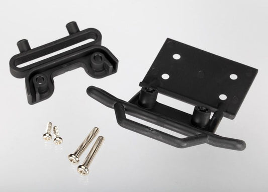 Traxxas Monster Truck Bumper (Front)(Black) TRA3621