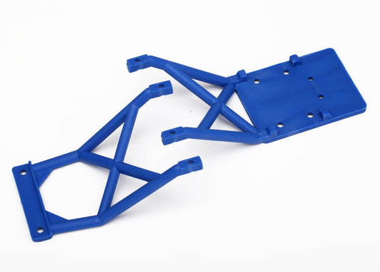 Traxxas Front & Rear Skid Plate (Blue) (Son-uva Digger) TRA3623X