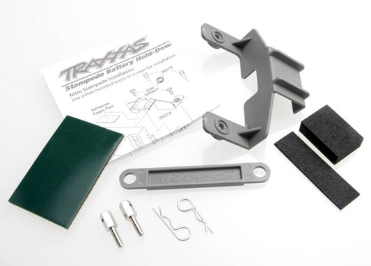 Traxxas Two-Piece Receiver and Battery Hold-Down TRA3627X