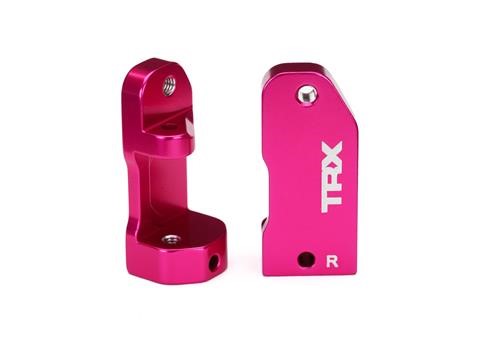 TRA3632P Traxxas L/R Aluminum Caster Blocks 30Â° (Pink)(TRA3640 may be required)
