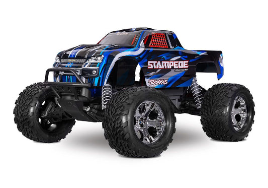 Traxxas 1/10 Stampede 2WD BL-2S HD Clipless - Blue TRA36354-4BLUE