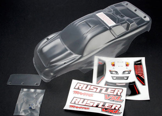 Traxxas - Body, Rustler (clear, requires painting) TRA3714